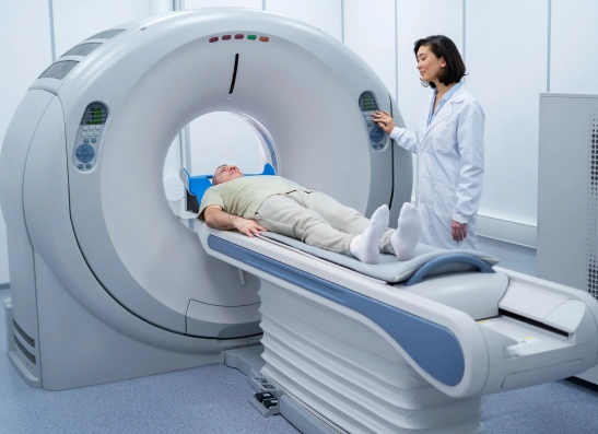 CT Scan Machine at Metro Path Lab Madhubani